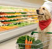 golden with shopping cart