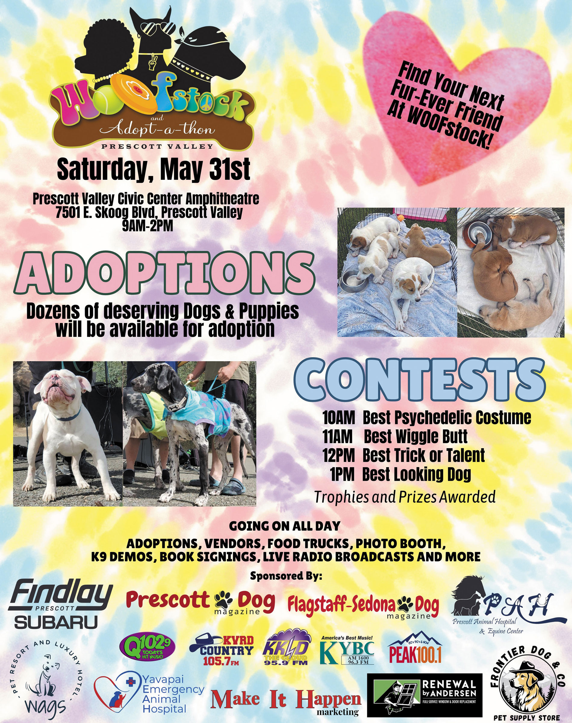 woofstock schedule may 2025